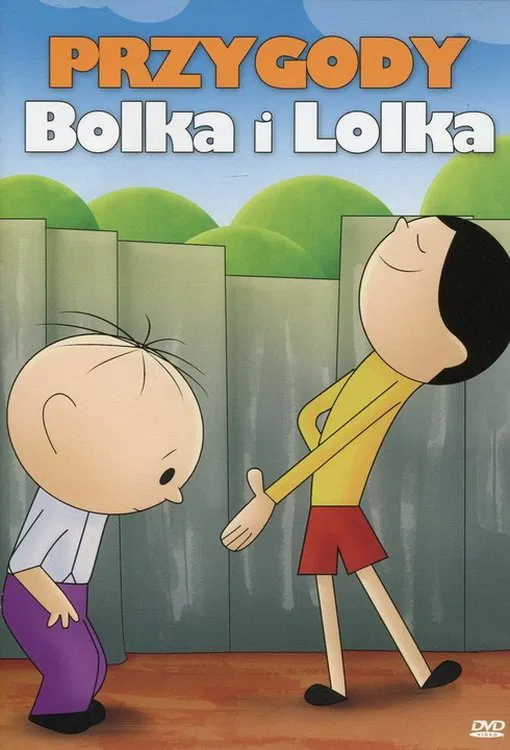 Polskie plakaty filmowe dla dzieci - Bolek i Lolek (1963) v1 Bajki Prl Plakat wysokiej jakości remasterowany reprint 8k
