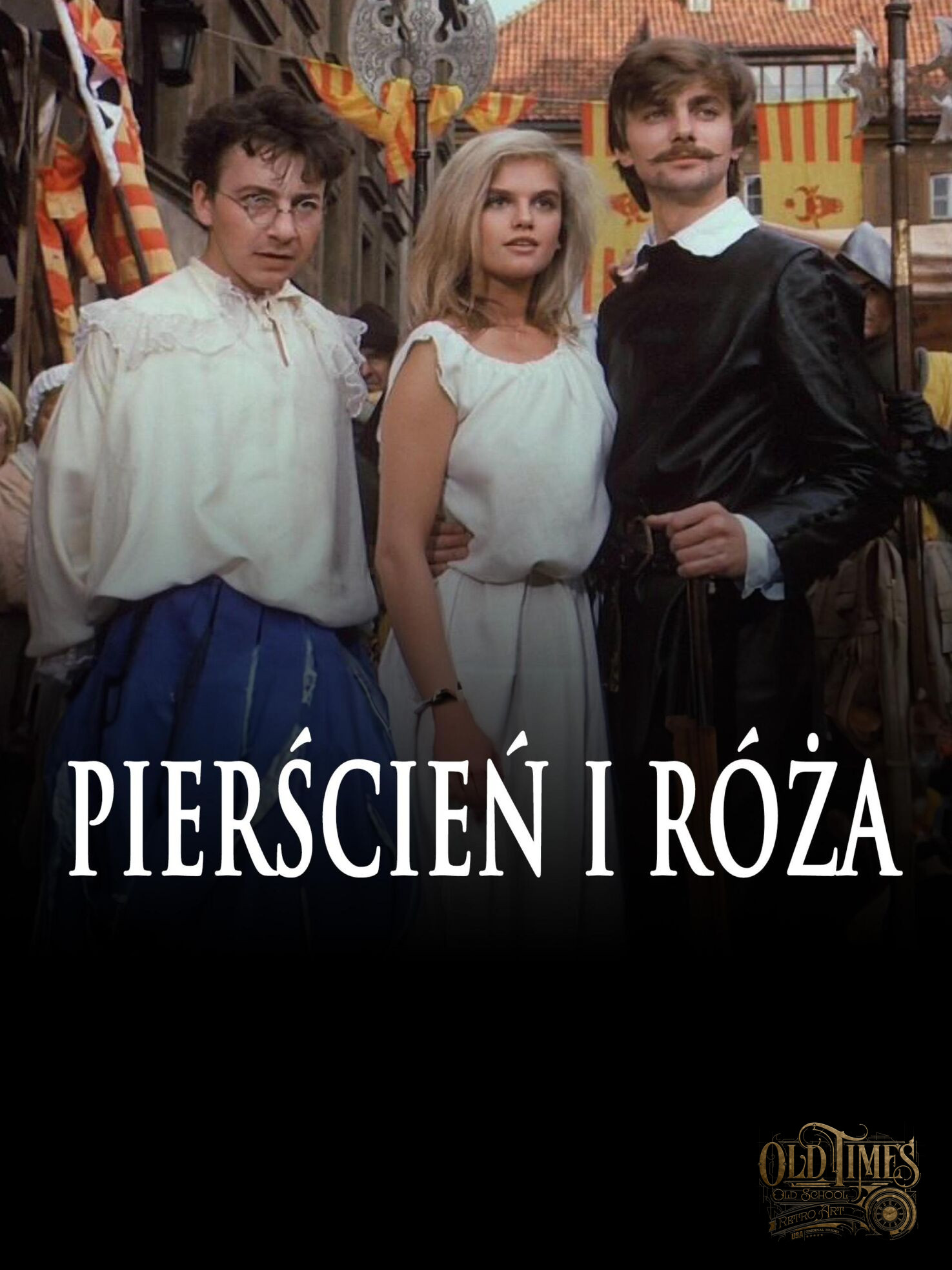 Polskie plakaty filmowe dla dzieci i nie tylko - Pierścień i róża (1987) Prl Plakat wysokiej jakości remasterowany reprint 8k 65 Polskie plakaty filmowe dla dzieci i nie tylko - Pierścień i róża (1987) Prl Plakat wysokiej jakości remasterowany reprint 8k