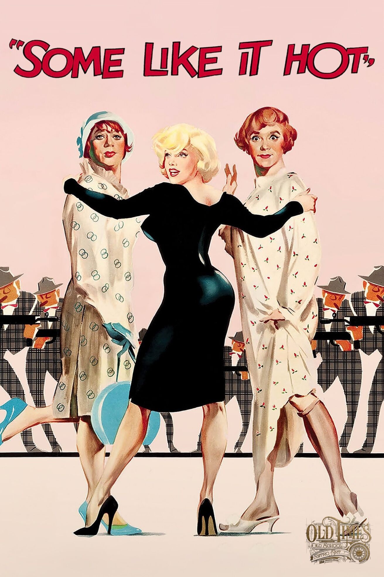 Plakaty filmowe klasyka kina - Pół żartem, pół serio (1959) english v6 - Plakat wysokiej jakości 8K 68 Plakaty filmowe klasyka kina - Pół żartem, pół serio (1959) english v6 - Plakat wysokiej jakości 8K