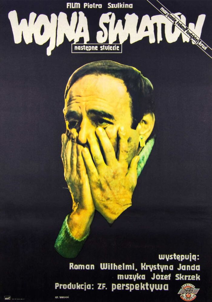 Polskie plakaty filmowe Klasyka kina - Wojna światów - następne stulecie (1981) v1 Plakat wysokiej jakości remasterowany reprint 8k