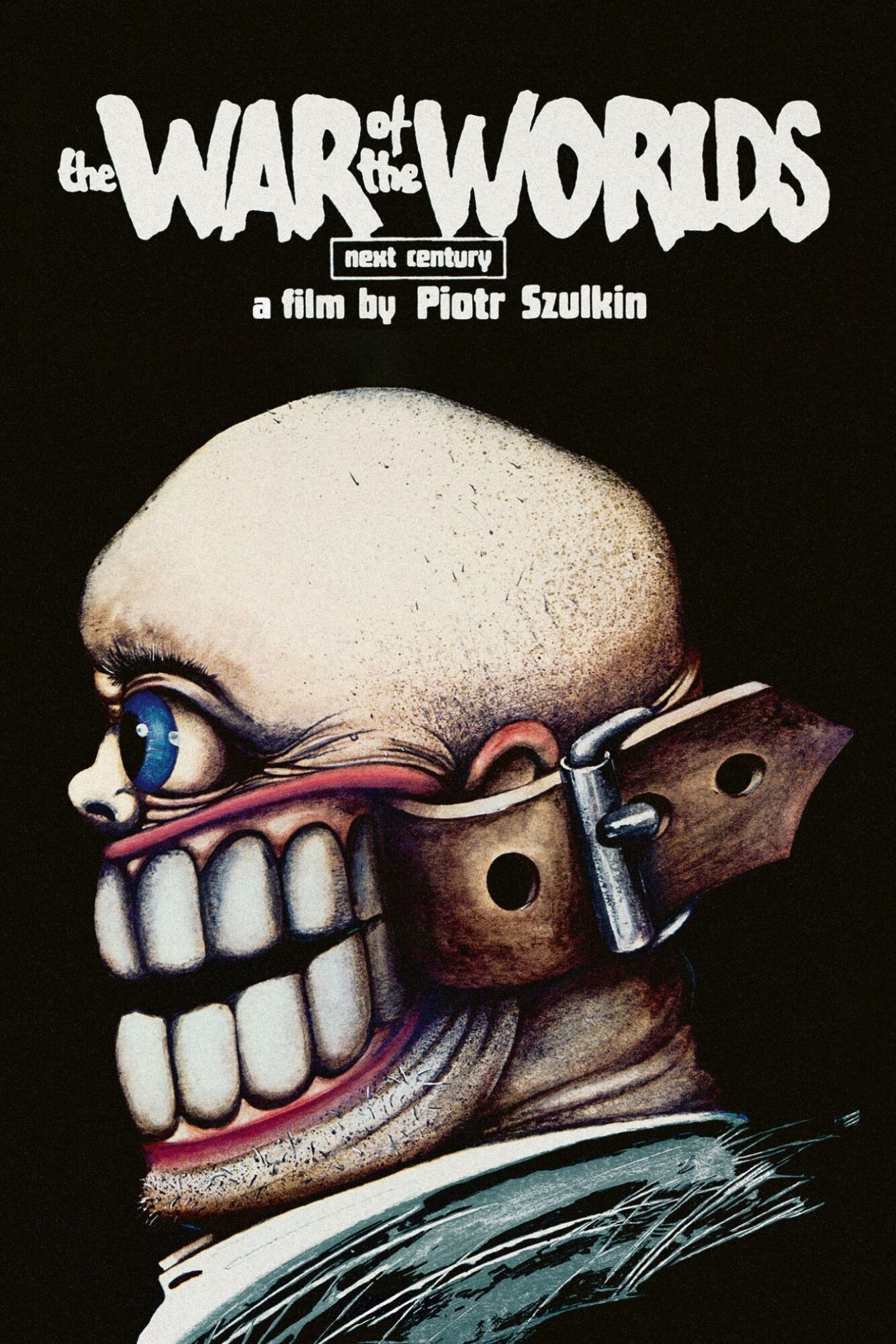 Polskie plakaty filmowe Klasyka kina - Wojna światów - następne stulecie (1981) v3 english Plakat wysokiej jakości remasterowany reprint 8k