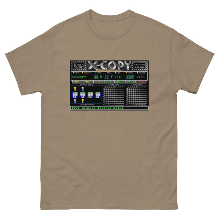 Koszulka Old sql IT - X Copy Amiga Unisex Made in USA - obrazek 20