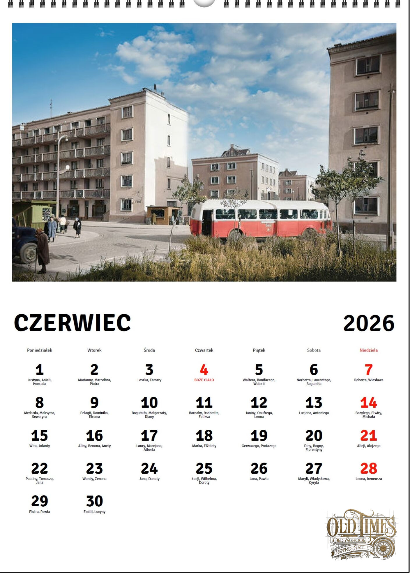 kalendarz warszawski kolorofon siemaszko markowicz