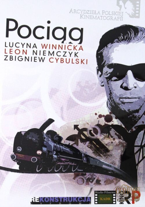 Polskie plakaty filmowe Klasyka kina - Pociąg (1959) v2 Plakat wysokiej jakości remasterowany reprint 8K 25 Polskie plakaty filmowe Klasyka kina - Pociąg (1959) v2 Plakat wysokiej jakości remasterowany reprint 8K
