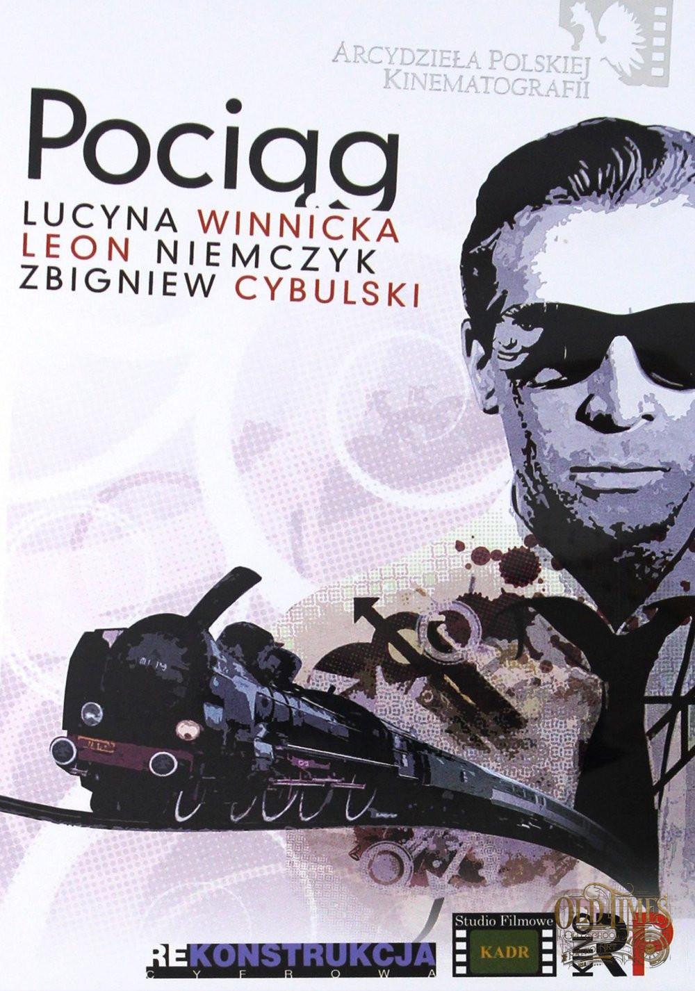 Polskie plakaty filmowe Klasyka kina - Pociąg (1959) v2 Plakat wysokiej jakości remasterowany reprint 8K 61 Polskie plakaty filmowe Klasyka kina - Pociąg (1959) v2 Plakat wysokiej jakości remasterowany reprint 8K