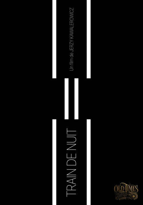 Polskie plakaty filmowe Klasyka kina - Pociąg (1959) v3 english Plakat wysokiej jakości remasterowany reprint 8K