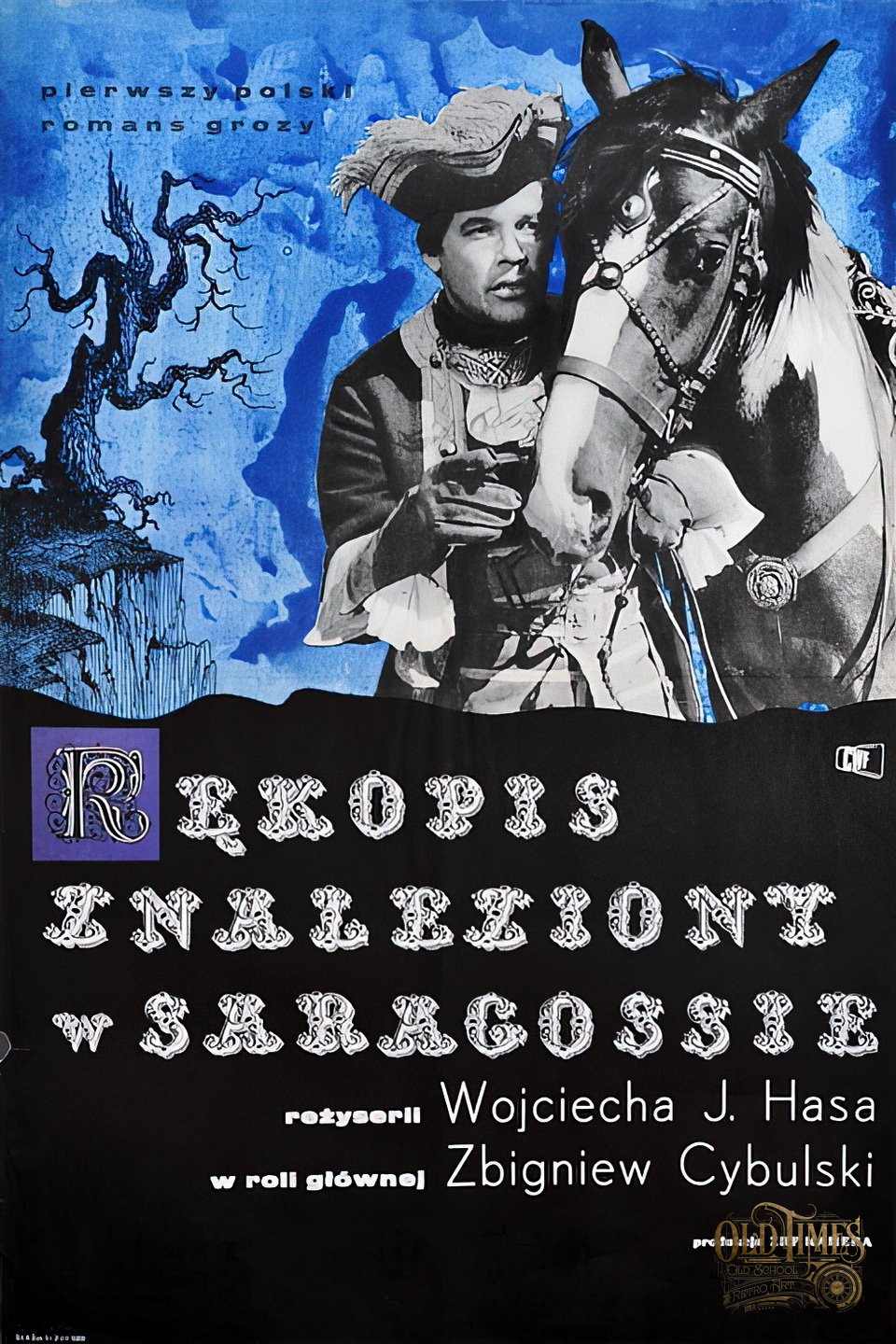 Polskie plakaty filmowe Klasyka kina - Rękopis znaleziony w Saragossie (1965) v2 Plakat wysokiej jakości remasterowany reprint 8k 1 Polskie plakaty filmowe Klasyka kina - Rękopis znaleziony w Saragossie (1965) v2 Plakat wysokiej jakości remasterowany reprint 8k