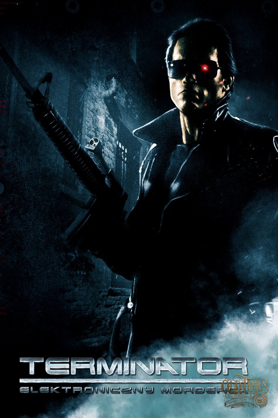 Polskie plakaty filmowe Klasyka kina - Terminator Elektroniczny morderca (1984) v2 Plakat wysokiej jakości remasterowany reprint 8K 6 Polskie plakaty filmowe Klasyka kina - Terminator Elektroniczny morderca (1984) v2 Plakat wysokiej jakości remasterowany reprint 8K