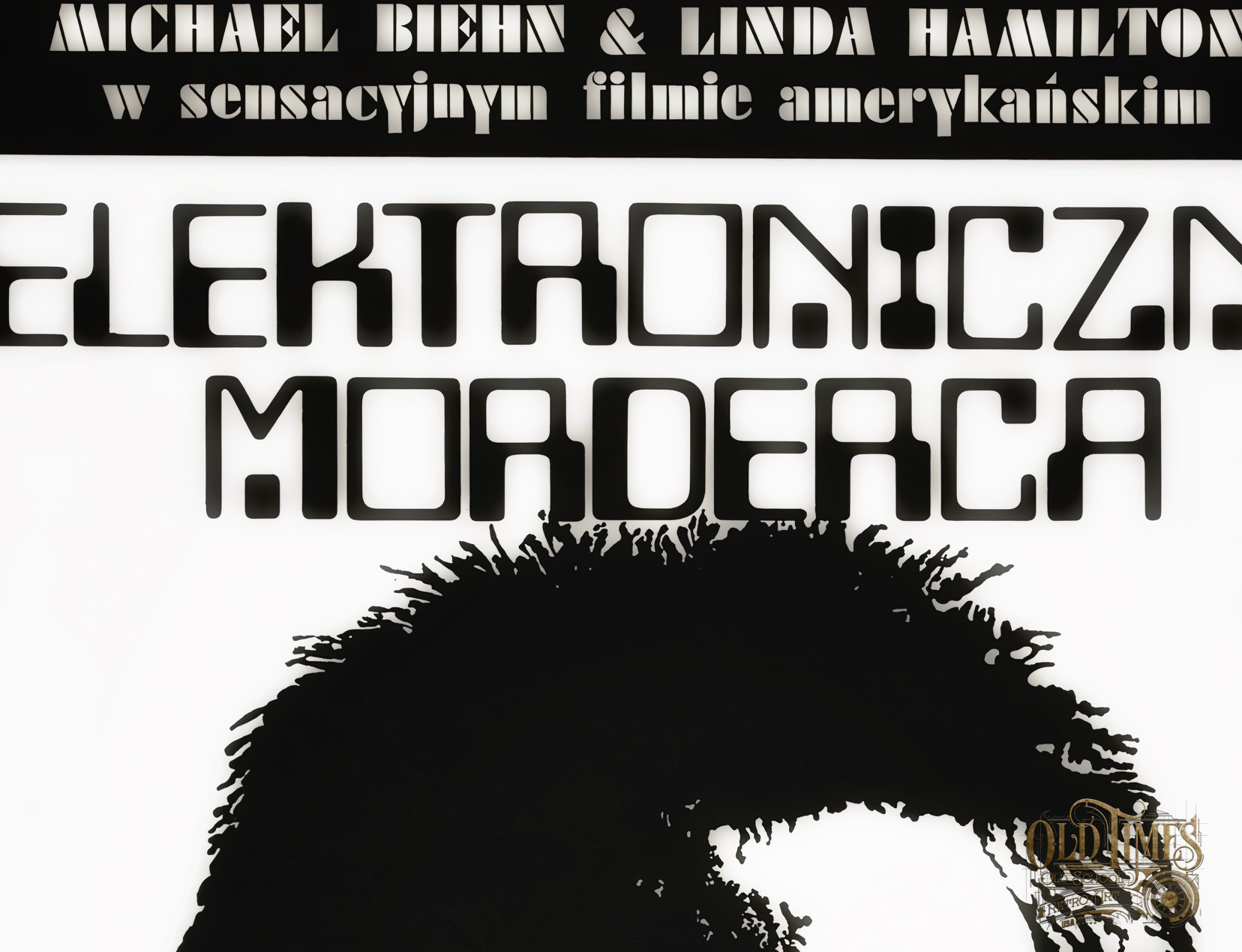 Terminator Elektroniczny morderca 1984 v1 Polski Plakat
