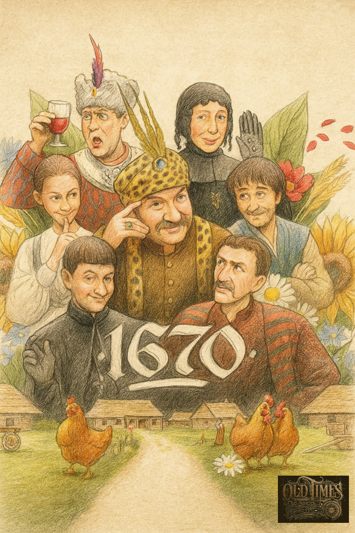 Współczesne plakaty filmowe - Serial 1670 (rysowany) Plakat wysokiej jakości remasterowany reprint 8k