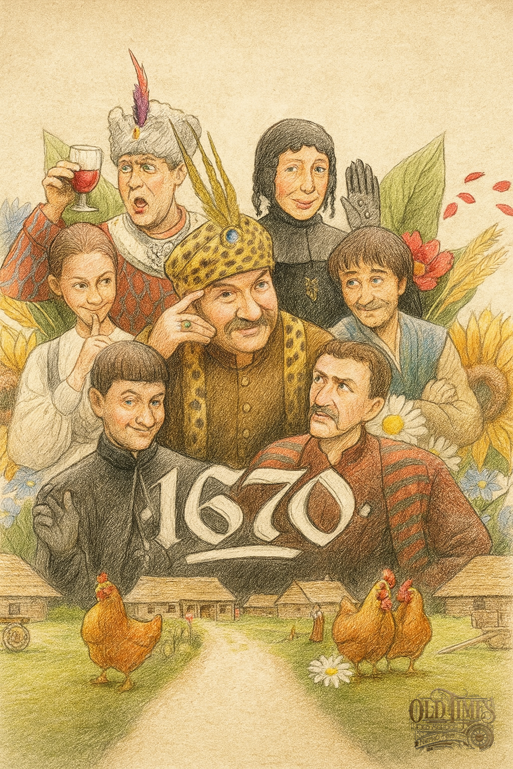 Współczesne plakaty filmowe - Serial 1670 (rysowany) Plakat wysokiej jakości remasterowany reprint 8k 1 Współczesne plakaty filmowe - Serial 1670 (rysowany) Plakat wysokiej jakości remasterowany reprint 8k