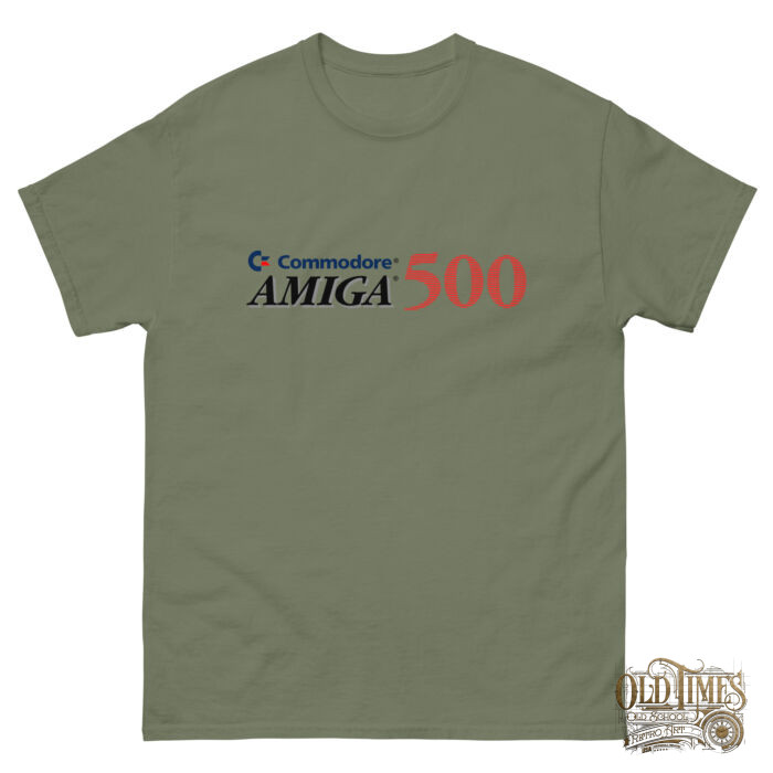 Koszulka OLD SQL AMIGA 500 Commodore Unisex classic tee - obrazek 13