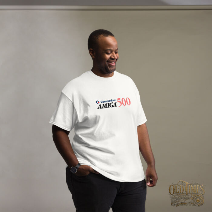 Koszulka OLD SQL AMIGA 500 Commodore Unisex classic tee - obrazek 3
