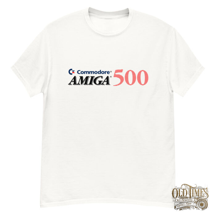 Koszulka OLD SQL AMIGA 500 Commodore Unisex classic tee - obrazek 5