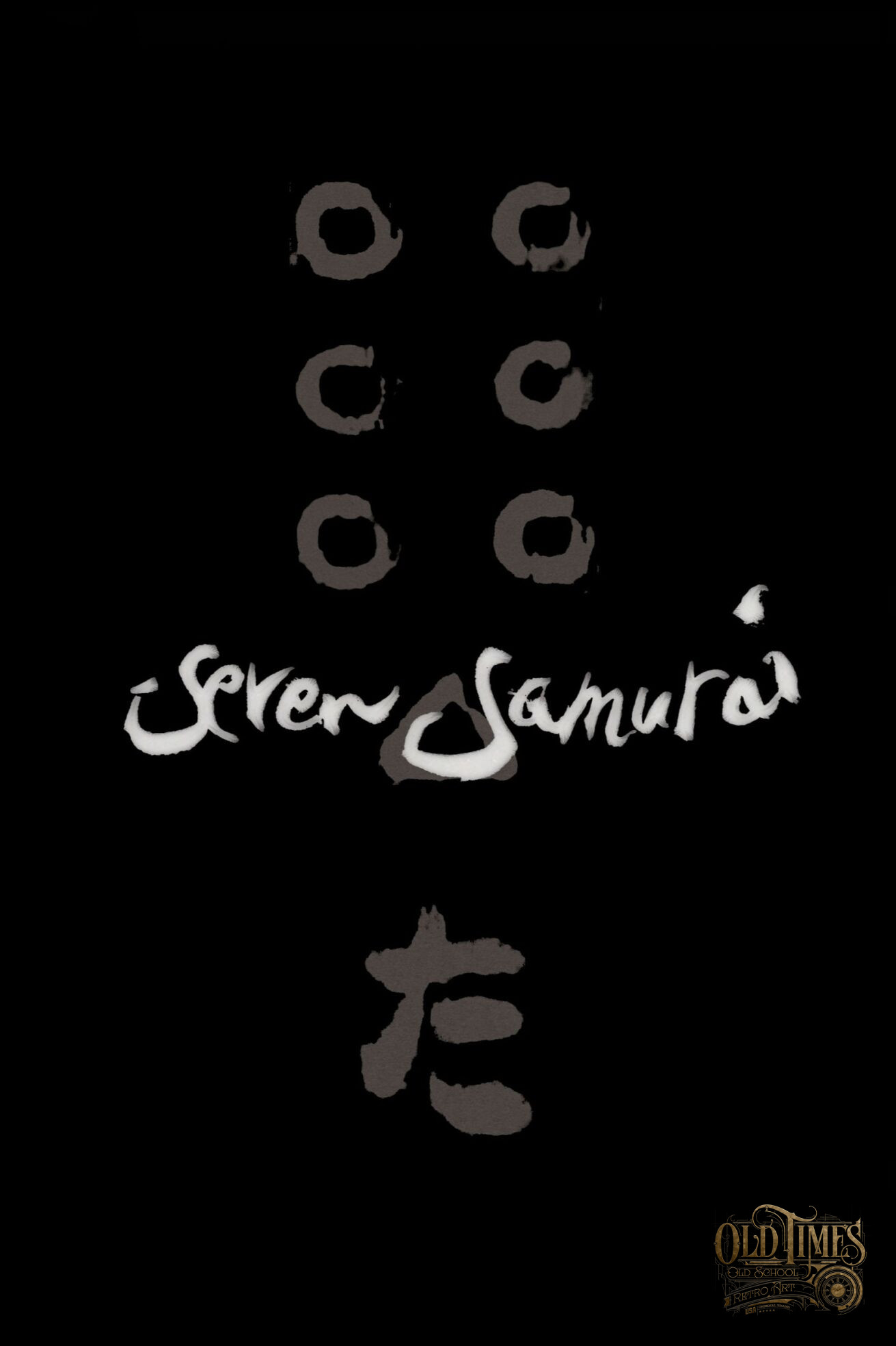 Japońskie Plakaty filmowe Klasyka kina - Siedmiu samurajów (1954) Akira Kurosawa v4 angielski Plakat wysokiej jakości remasterowany reprint 8K 62 Japońskie Plakaty filmowe Klasyka kina - Siedmiu samurajów (1954) Akira Kurosawa v4 angielski Plakat wysokiej jakości remasterowany reprint 8K