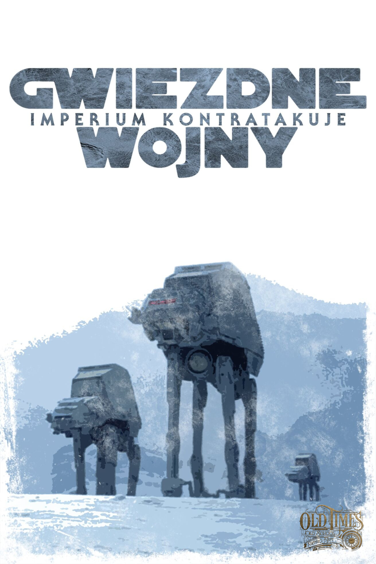 Plakaty filmowe Klasyka kina - Gwiezdne wojny Część V - Imperium kontratakuje (1980) v3 Plakat wysokiej jakości remasterowany reprint 8K 56 Plakaty filmowe Klasyka kina - Gwiezdne wojny Część V - Imperium kontratakuje (1980) v3 Plakat wysokiej jakości remasterowany reprint 8K
