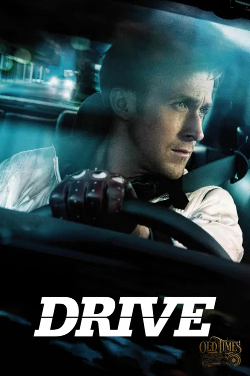Współczesne plakaty filmowe - Drive (2011) v1 Plakat wysokiej jakości remasterowany reprint 8k