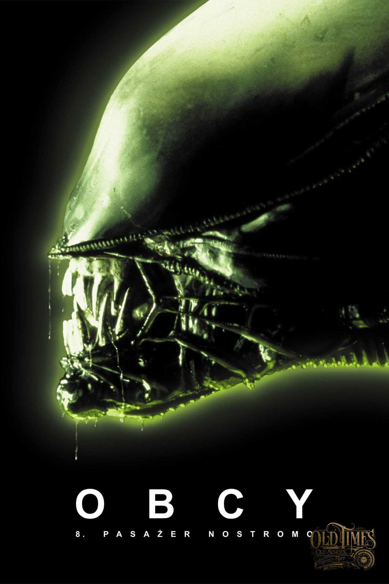 Plakaty filmowe Klasyka kina - Alien Obcy 8 pasażer Nostromo (1979) v3 POLSKI Plakat filmowy HQ wysokiej jakości