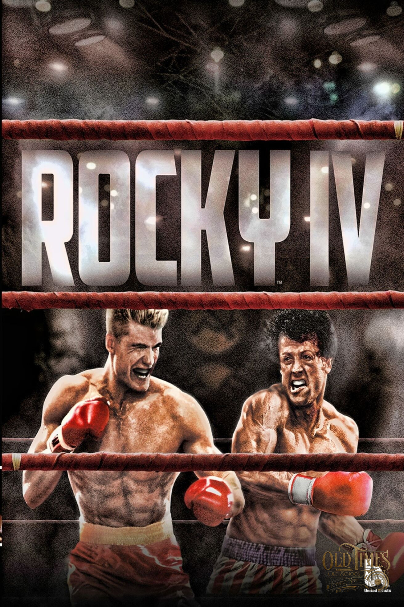 Plakaty filmowe klasyka kina - Rocky 4 (1985) v2 - Plakat wysokiej jakości 8K 59 Plakaty filmowe klasyka kina - Rocky 4 (1985) v2 - Plakat wysokiej jakości 8K