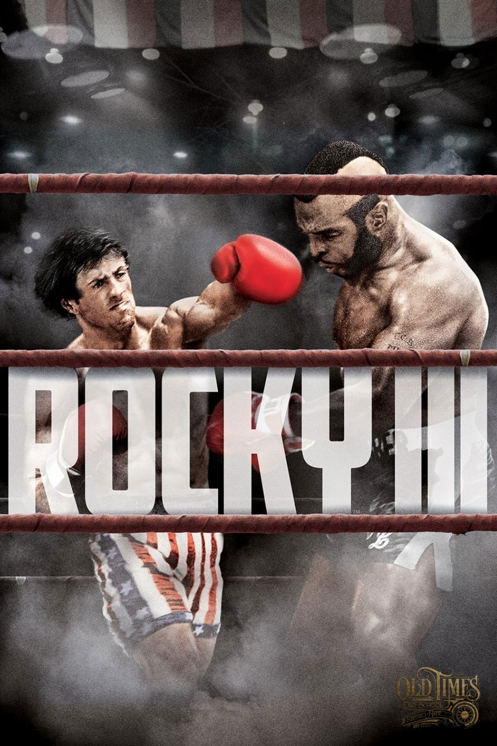 Plakaty filmowe klasyka kina - Rocky 3 (1982) v2 - Plakat wysokiej jakości 8K 61 Plakaty filmowe klasyka kina - Rocky III (1982) v2 - Plakat wysokiej jakości 8K