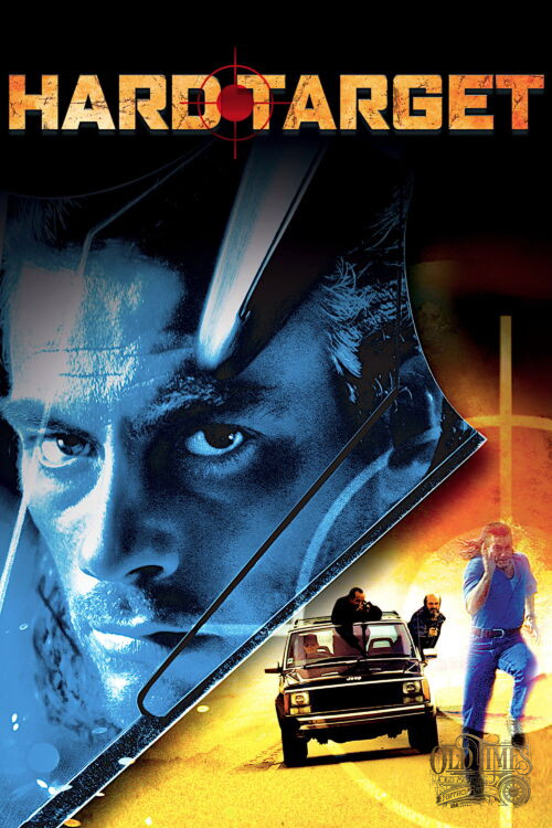 Plakaty filmowe Klasyka kina - Nieuchwytny cel (1993) v3 Plakat wysokiej jakości remasterowany reprint 8K