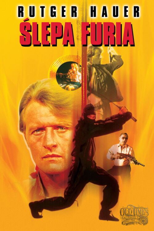 Plakaty filmowe Klasyka kina - Ślepa Furia (1989) v1 Plakat wysokiej jakości remasterowany reprint 8K