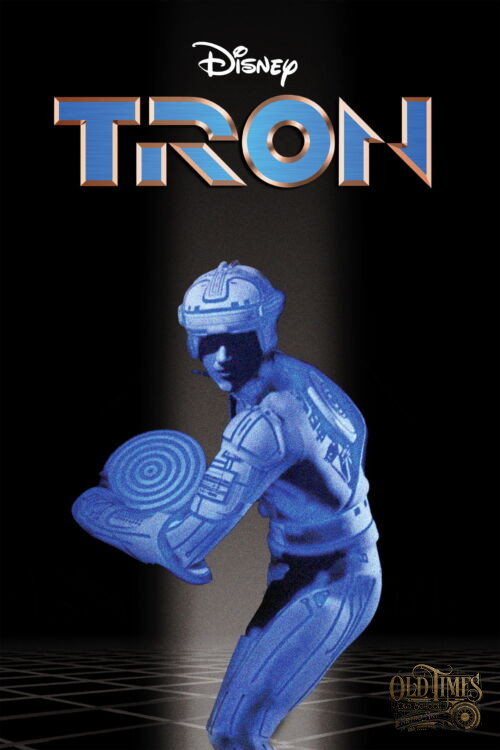 Plakaty filmowe Klasyka kina - Tron (1982) v7 Plakat wysokiej jakości remasterowany reprint 8K