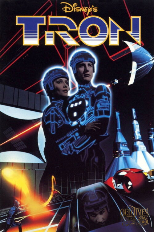 Plakaty filmowe Klasyka kina - Tron (1982) v8 Plakat wysokiej jakości remasterowany reprint 8K