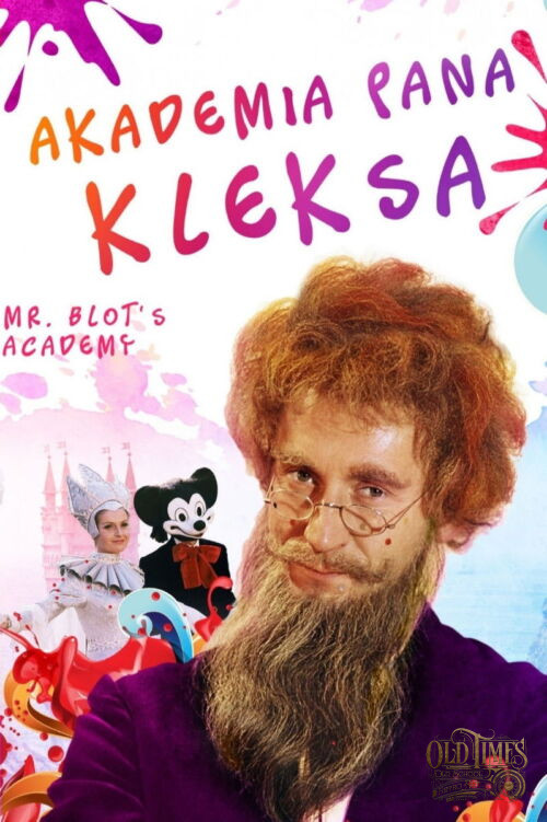 Polskie plakaty filmowe Klasyka kina - Akademia Pana Kleksa (1984) v2 Plakat wysokiej jakości remasterowany reprint 8K