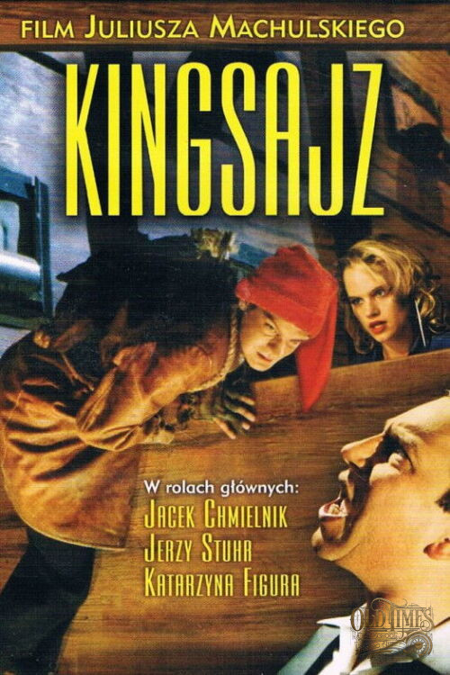 Polskie plakaty filmowe Klasyka kina - Kingsajz (1988) v3 Plakat wysokiej jakości remasterowany reprint 8K