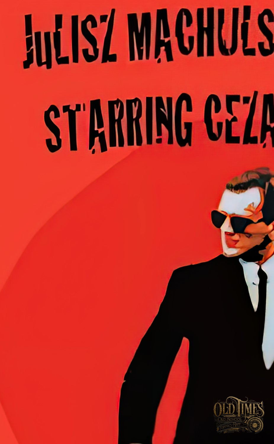 Plakaty filmowe klasyka Polskiego kina plakat KILER 1 - Unikat Plakat wysokiej jakości 8K Nowy remastering 2026