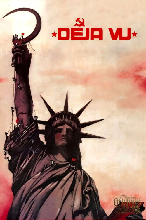 Plakaty filmowe klasyka Polskiego kina - Deja vu (1990) v1 Plakat wysokiej jakości 8K Nowy remastering