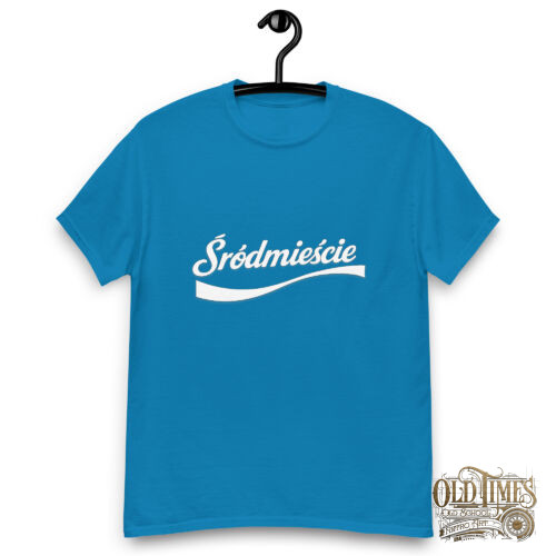 unisex classic tee sapphire front 699de229ae334