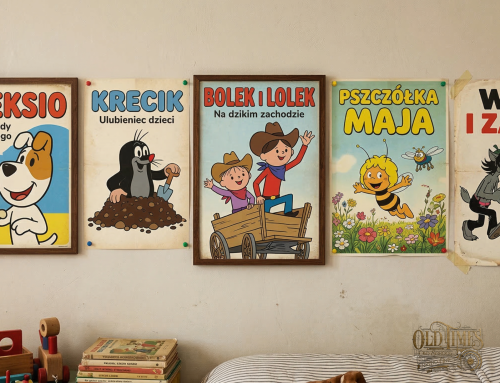 Plakaty dla Dzieci – Klasyczne Bajki z PRL