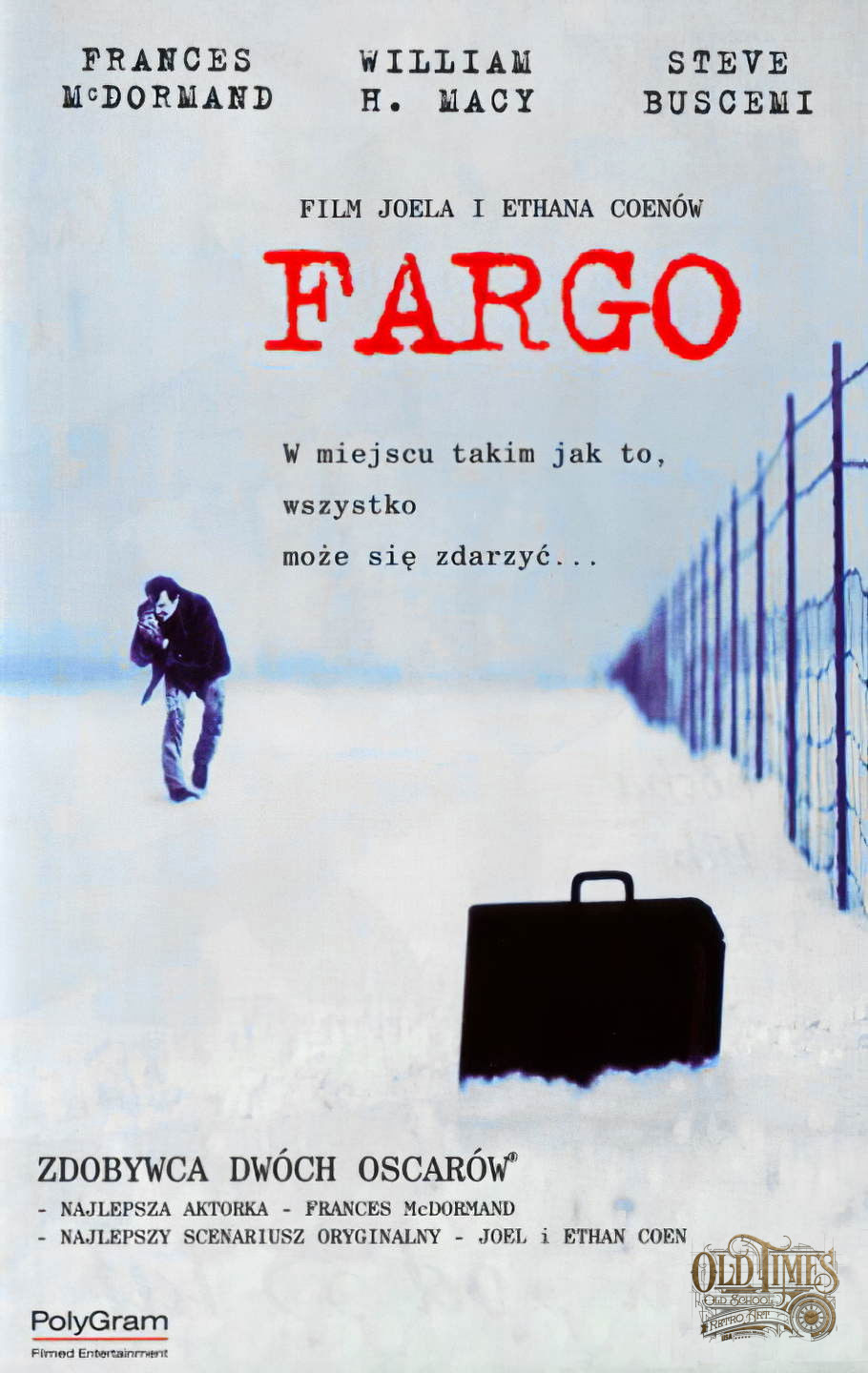 Plakaty filmowe Klasyka kina - Fargo (1996) Plakat wysokiej jakości remasterowany reprint 8K 4 Plakaty filmowe Klasyka kina - Fargo (1996) Plakat wysokiej jakości remasterowany reprint 8K