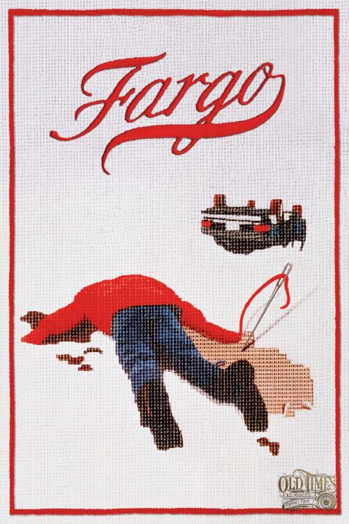 Plakaty filmowe Klasyka kina - Fargo (1996) v2 Plakat wysokiej jakości remasterowany reprint 8K