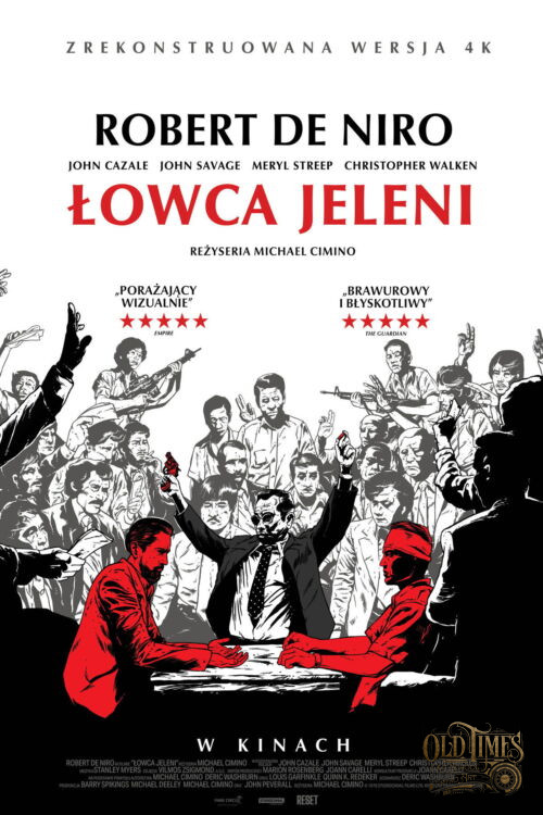 Plakaty filmowe Klasyka kina - Łowca jeleni (1978) v1 Plakat wysokiej jakości remasterowany reprint 8K