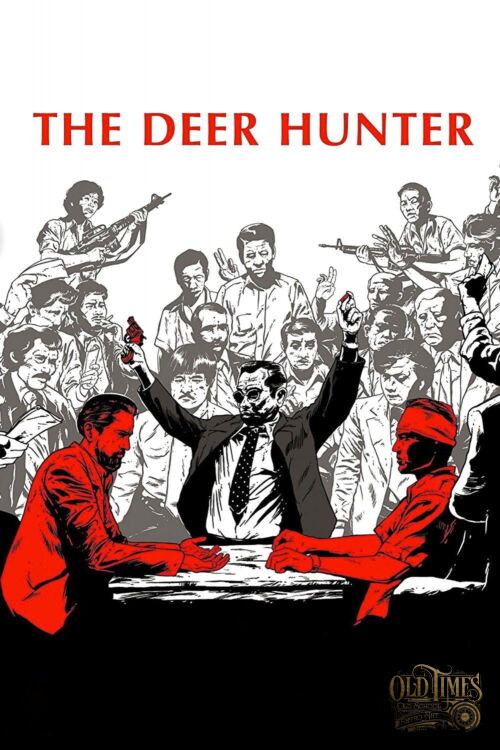 Plakaty filmowe Klasyka kina - Łowca jeleni (1978) v7 Plakat wysokiej jakości remasterowany reprint 8K