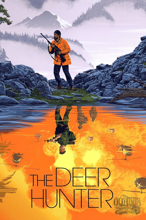 Plakaty filmowe Klasyka kina - Łowca jeleni (1978) v9 Plakat wysokiej jakości remasterowany reprint 8K