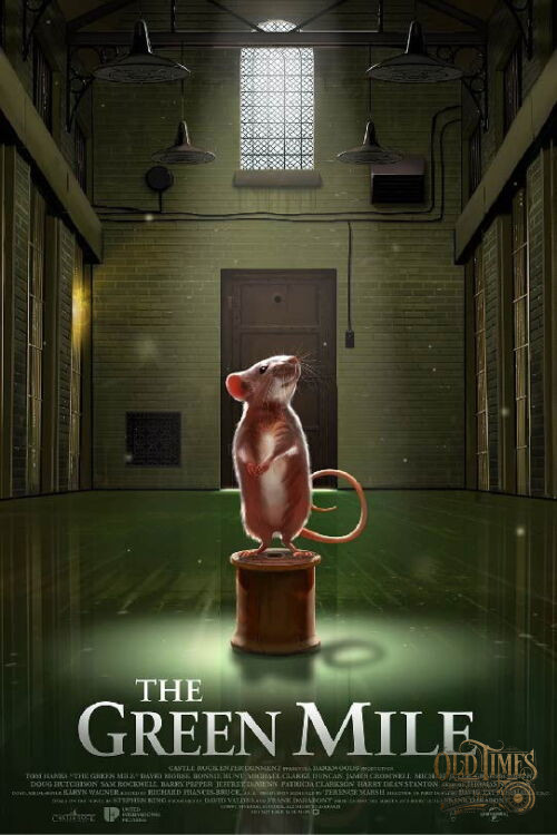 Plakaty filmowe Klasyka kina - Zielona mila (1999) v8 Plakat wysokiej jakości remasterowany reprint 8K