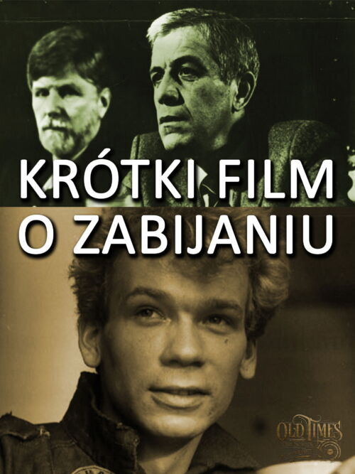 Plakaty filmowe klasyka Polskiego kina - Krótki film o zabijaniu (1988) v3 Plakat wysokiej jakości 8K