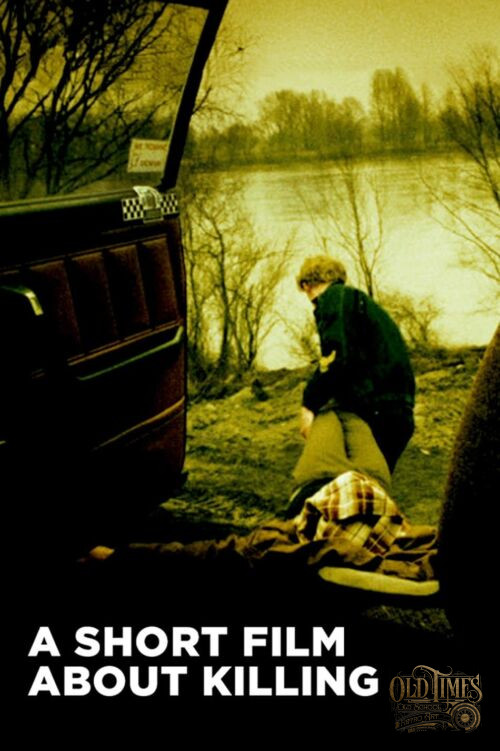 Plakaty filmowe klasyka Polskiego kina - Krótki film o zabijaniu (1988) v5 Plakat wysokiej jakości 8K