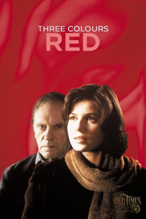 Plakaty filmowe klasyka Polskiego kina - Trzy kolory Czerwony (1994) Plakat wysokiej jakości 8K