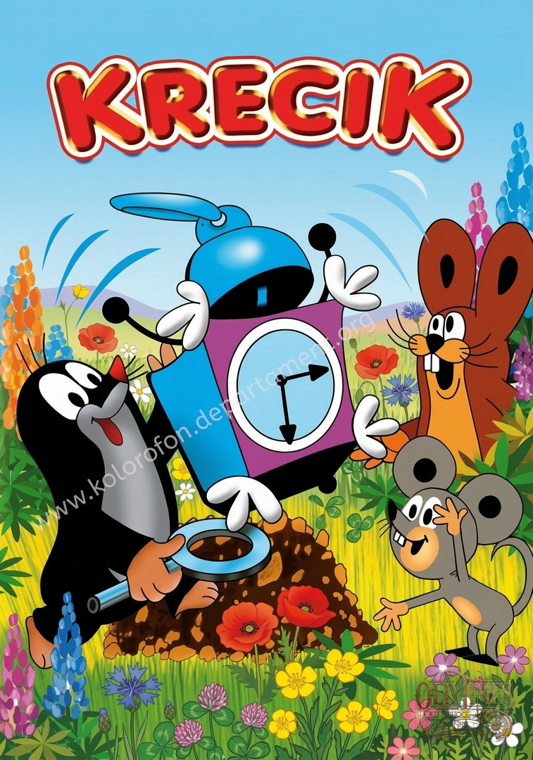 Polskie plakaty dla dzieci - Krecik - Bajki Prl Plakat wysokiej jakości 8K 6 Polskie plakaty dla dzieci - Krecik - Bajki Prl Plakat wysokiej jakości 8K