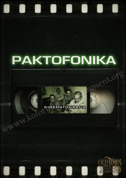 Plakaty Muzyczne Polska Klasyka - Paktofonika Kinematografia - New vintage style Interpretacje muzyczne by Old Times Art USA