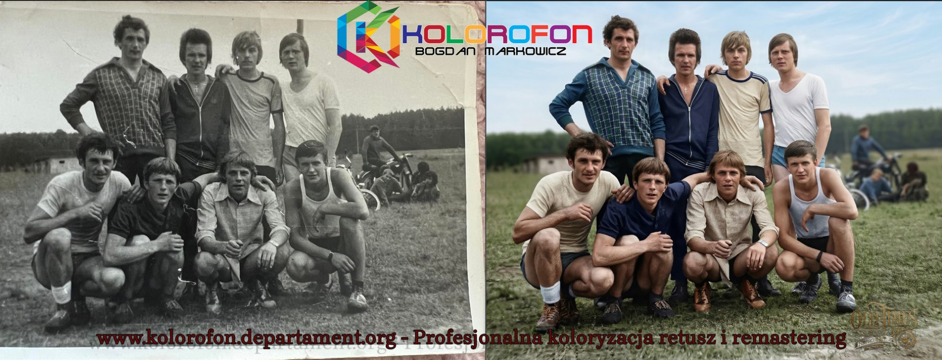 Usługi - Indywidualny remastering cyfrowy, kolorowanie starych fotografii, zdjęć rodzinnych, profesjonalny retusz i rekonstrukcja cyfrowa na zlecenie kolorowanie zdjęć Warszawa 3 Koloryzacja retusz i remastering fotografii kolorofon Kopiowanie
