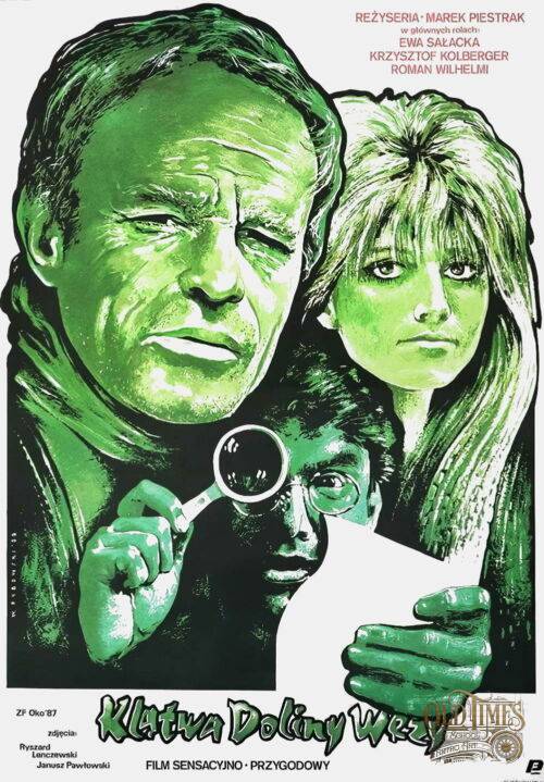 Plakaty filmowe Polska Klasyka - Klątwa Doliny Węży (1988) - Plakat wysokiej jakości 8K
