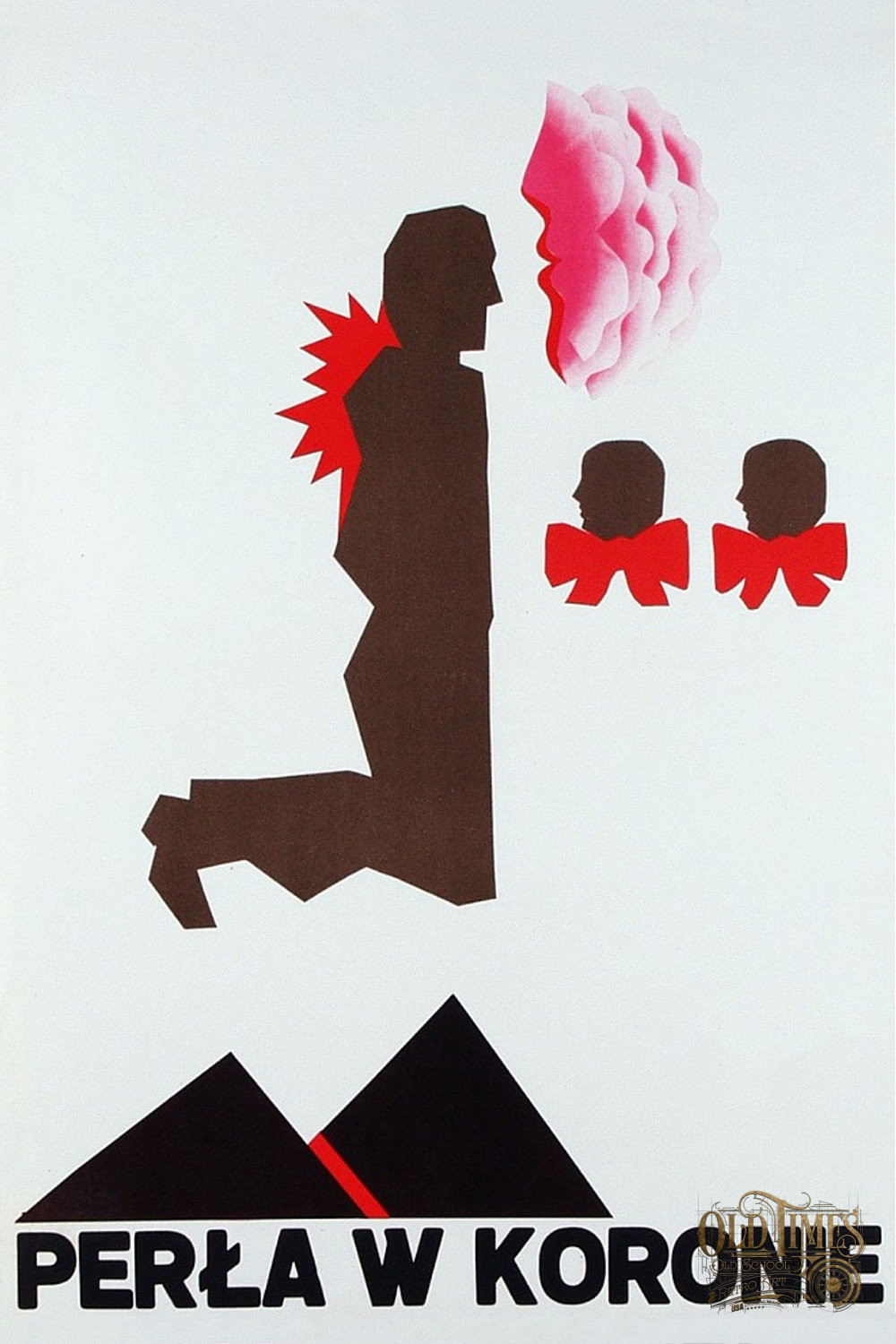Plakaty filmowe Polska Klasyka - Perła w koronie (1972) - Plakat wysokiej jakości 8K