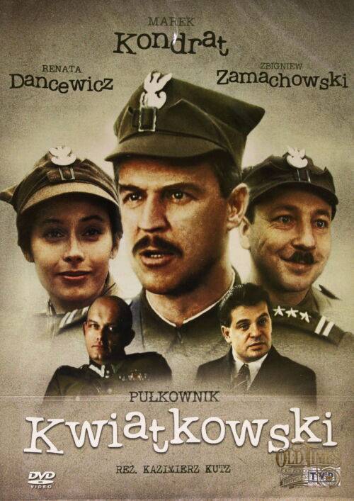 Plakaty filmowe Polska Klasyka - Pułkownik Kwiatkowski (1996) v2 - Plakat wysokiej jakości 8K