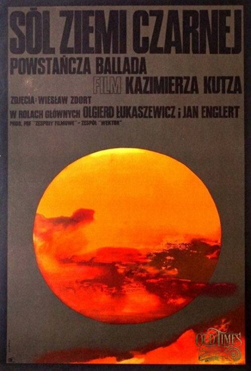 Plakaty filmowe Polska Klasyka -Sól ziemi czarnej (1970) - Plakat wysokiej jakości 8K